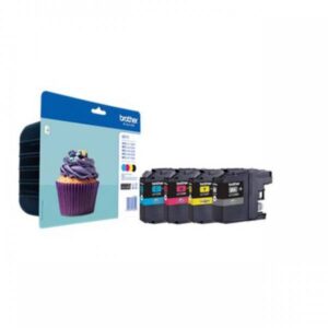 Brother LC123VALBP Confezione 4 cartucce inkjet originali 600 pagine nero/giallo/ciano/magenta - immagine 4