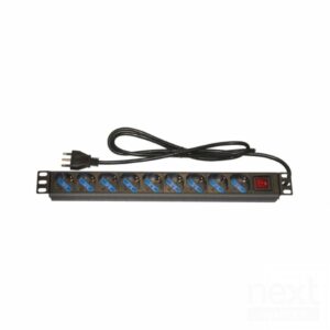 Digitus Multipresa per Rack 19" 9 prese Italiane 16A Nero - immagine 2