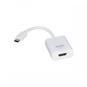 Digitus Adattatore Video Type-C to HDMI Bianco - immagine 1