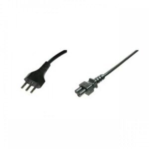 Digitus Cavo Alimentazione Spina Italiana Tripolare 10A - Presa Compaq Tripolare C5 1.8m - immagine 1