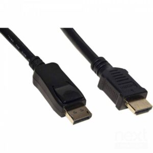 Digitus Cavo Video DisplayPort HDMI M/M 1.2-1.4 4K 1m Nero - immagine 2