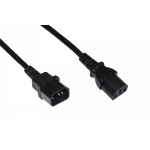 Digitus Cavo Alimentazione Prolunga Maschio/Femmina IEC 320 C13/C14 1.8m - immagine 1