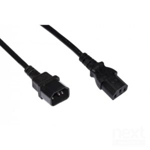 Digitus Cavo Alimentazione Prolunga Maschio/Femmina IEC 320 3m - immagine 2