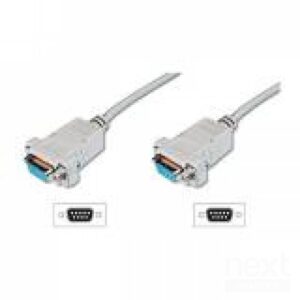 Digitus cavo Null Modem Seriale RS232 Crossover F/F 9 poli 1.8MT - immagine 2