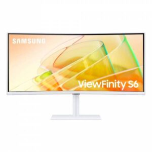 Samsung ViewFinity S6 Monitor Curvo 34" VA 100Hz UWQHD 5ms Multimediale Hub USB HDMI/DisplayPort - immagine 1