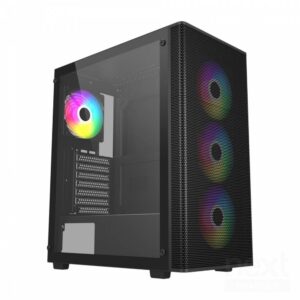 FSP Fortron M220 ARGB Case Midi Tower Vetro Temperato No-Power ATX/mATX - immagine 2