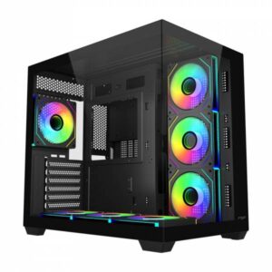 FSP Fortron M341 ARGB Case Midi Tower Temperato No-Power ATX/mATX/Mini-ITX - immagine 1