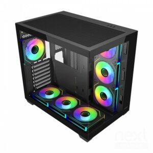 FSP Fortron M341 ARGB Case Midi Tower Temperato No-Power ATX/mATX/Mini-ITX - immagine 3