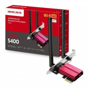 Mercusys MA86XE V2 Scheda di Rete Wi-Fi/Bluetooth Wireless AXE Tri-Band 5400Mbps PCI-E - immagine 1