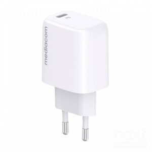 Mediacom PD Charger Caricabatterie da Parete 20W USB-C - immagine 5