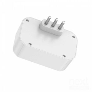 Mediacom MD-PM107 Multipresa 2*Schuko 16A 3*USB-A 5V 2.4A 1*USB-C 5V 3A Bianco - immagine 4