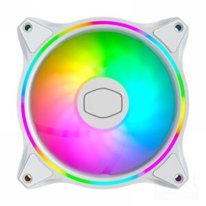 Cooler Master MasterFan MF120 Halo ARGB 3in1 White Edition Kit 3 Ventole 120mm PWM - immagine 4