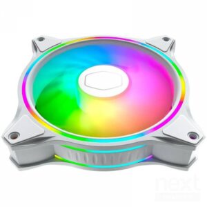 Cooler Master MasterFan MF120 Halo ARGB 3in1 White Edition Kit 3 Ventole 120mm PWM - immagine 6