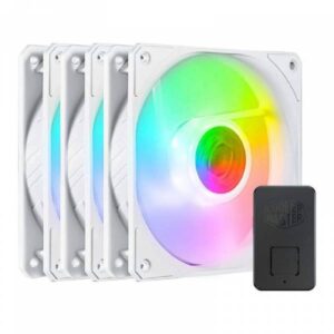 Cooler Master SickleFlow 120 ARGB 3In1 White Edition Kit 3 Ventole 120mm PWM - immagine 1