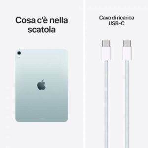 Apple iPad Air 11 M4 128GB 11" Wi-Fi iPadOS 26 Blu - immagine 4