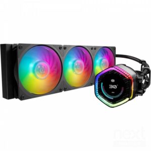 Cooler Master MasterLiquid 360 ION ARGB CPU Liquid Cooler Display LCD Intel 1851/1700/1200 AMD AM5/AM4 - immagine 2