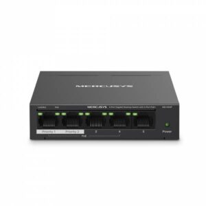 Mercusys MS105GP Switch Unmanaged PoE+ Gigabit Ethernet 5 Porte - immagine 1