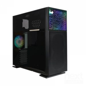 In Win N515 BLACK Case Midi Tower Vetro Temperato No-Power ATX/mATX/Mini-ITX - immagine 2