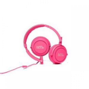 NTL Matt Cuffie DJ Con Microfono Padiglione Ruotabile 40mm Jack 3.5mm Magenta - immagine 1