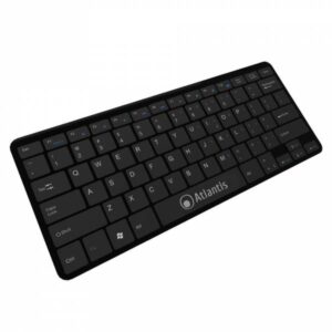 Atlantis Argo Mini Tastiera Slim USB Nero Layout IT - immagine 1