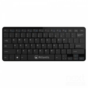 Atlantis Argo Mini Tastiera Slim USB Nero Layout IT - immagine 3