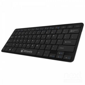 Atlantis Argo Mini Tastiera Slim USB Nero Layout IT - immagine 5