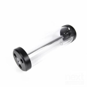 Barrow PG65-220 V2 Tanica in Vetro 220mm 6*G1/4  Nero - immagine 2
