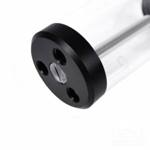Barrow PG65-220 V2 Tanica in Vetro 220mm 6*G1/4  Nero - immagine 3