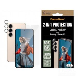 PanzerGlass Bundle Protezione Schermo 2-in-1 per Samsung Galaxy S25 - immagine 2