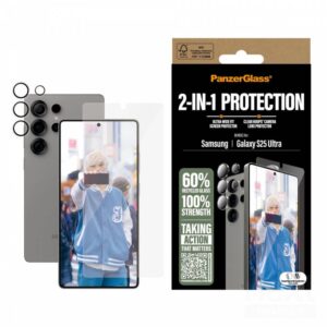 PanzerGlass 2-in-1 Protection Bundle per Samsung Galaxy S25 Ultra - immagine 2