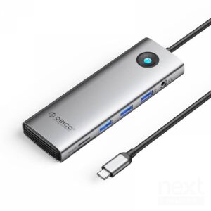 Orico PW11-10P Docking Station USB-C to 3*USB3.0/USB-C/HDMI/VGA/SD/TF/GLAN - immagine 2