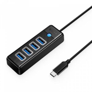 Orico PW4U-C3 HUB USB-C to 4*USB Nero - immagine 1