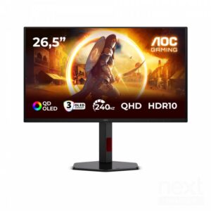 AOC Q27G4ZDR Monitor 26.5" QD-OLED 240Hz QHD 0,03ms Pivot Hub USB 2*HDMI/DisplayPort - immagine 2