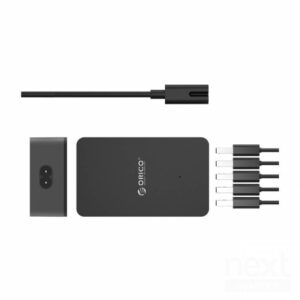 Orico QSE-5U-EU-BK Caricabatteria da Parete 40W 5*USB-A - immagine 4