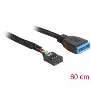 Digitus Cavo Interno IDC 10 Poli Femmina a USB3.0 Maschio 60cm - immagine 2