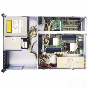 AIC Rack 2U 4*5.25 + 1*3.5" No-Power E-ATX/SSI EBB Low Profile Nero - immagine 5