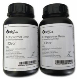 XYZ Resina UV Clear 2x500g Nobel Superfine - immagine 1