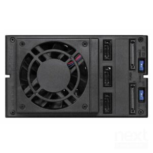 ELS S-36TL bay HDD Hot Swap 3 in 2,  2*5.25" a 3 HDD 3.5" Sata/SAS Nero - immagine 4