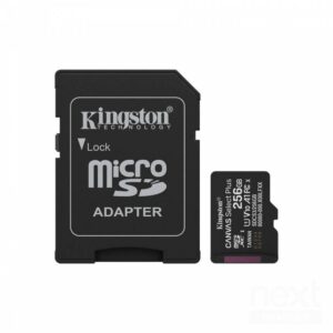 Kingston Canvas Select Plus Scheda MicroSDXC 256GB + Adattatore - immagine 1