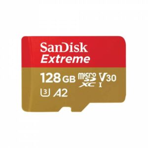 Sandisk Extreme Scheda MicroSDXC 128GB + Adattatore - immagine 1
