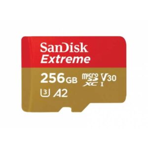 Sandisk Extreme Scheda MicroSDXC 256GB + Adattatore - immagine 1