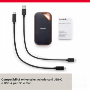 Sandisk Extreme PRO Storage Esterno SSD 1TB USB-C 2000/2000MB/s - immagine 4
