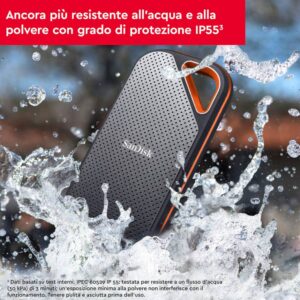 Sandisk Extreme PRO Storage Esterno SSD 1TB USB-C 2000/2000MB/s - immagine 6