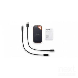 Sandisk Extreme PRO SSD Esterno 2TB USB-C 3.2 Gen2 2000MB/s NVMe Portatile Nero - immagine 4
