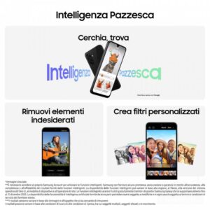 Samsung Galaxy A26 256GB 6.7" 5G Dual-Sim Android 15 Black - immagine 3