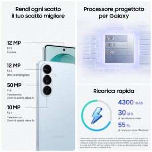 Samsung Galaxy S26 512GB 6.3" 5G Dual-Sim Android 16 White - immagine 3