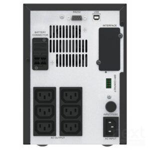 APC SMV1000CAI UPS SMV Line Interactive 1000VA 700W 6 IEC - immagine 3