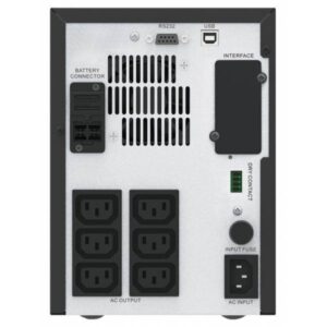 APC SMV1000CAI UPS SMV Line Interactive 1000VA 700W 6 IEC - immagine 4