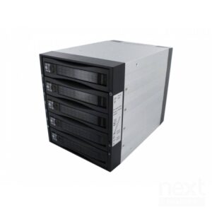 SNT BAY 5-in-3 5.25" Hdd SAS/Sata 2 Bianco - immagine 2