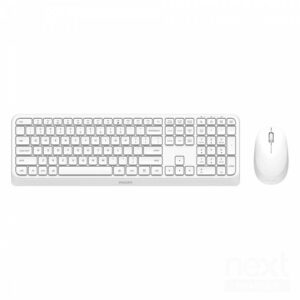 Philips SPT6307W/34 Kit Tastiera e Mouse Wireless Layout IT Bianco - immagine 1